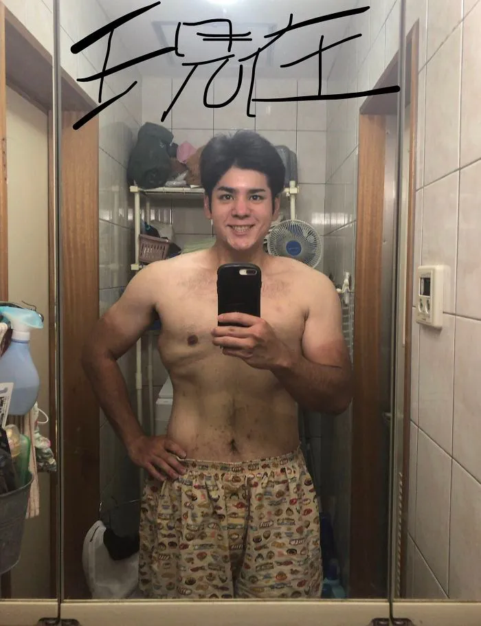 |日本小哥11个月狂减140斤，减肥过程简直就像不停换头啊！