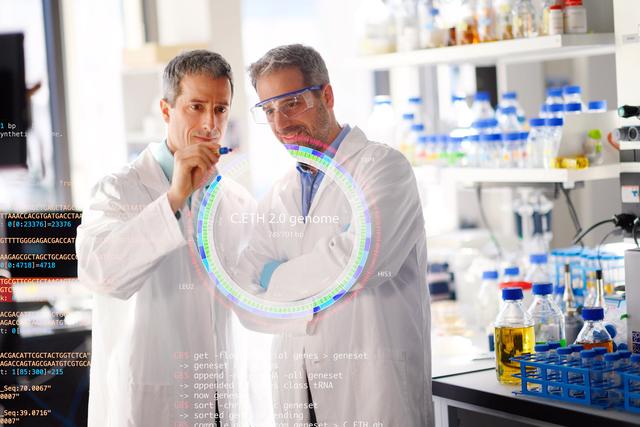 科学家以及开始进行计算机设计，化学方法生产人造DNA
