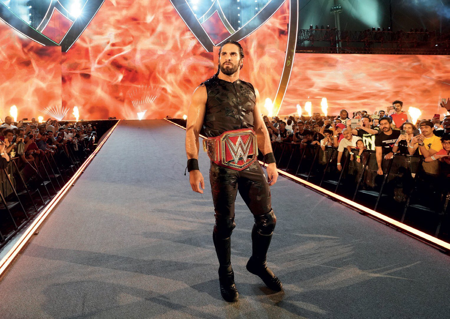 #wwe#WWE既能成为NXT冠军又是WWE冠军！赛斯德鲁上榜！