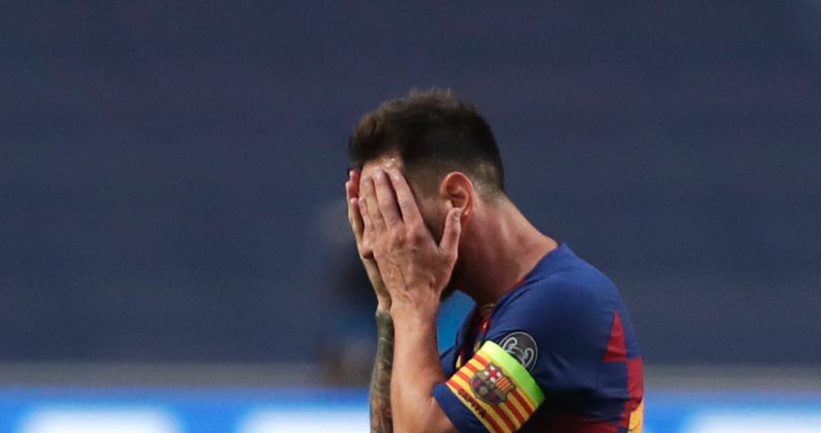 巴塞罗那|5-2！德甲豪门疯狂血洗巴萨，66年耻辱纪录诞生，梅西捂脸绝望