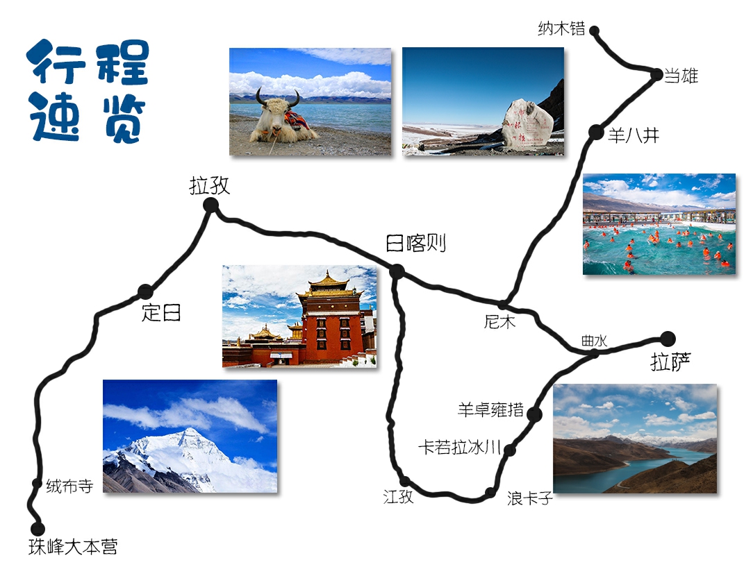【塔里木盆地】最实用的川藏、甘南、川西、新疆旅游地图，自驾专用，高清珍藏版
