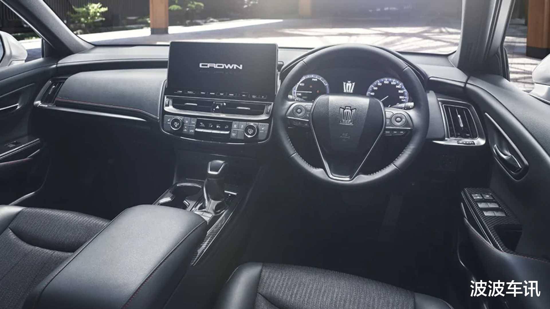 新款豐田皇冠官圖發佈，采用新內飾設計，換裝懸浮式大屏-圖9