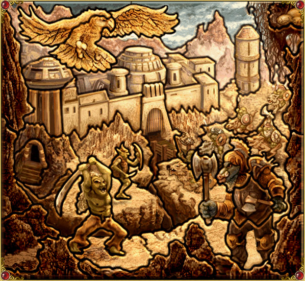 「英雄无敌3」《英雄无敌3》:九大种族方尖塔地图,当年到处挖坑找神器的乐趣~