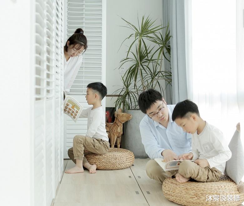 |越来越多人去客厅化设计，像她家这样装修，59㎡住4口人非常舒适