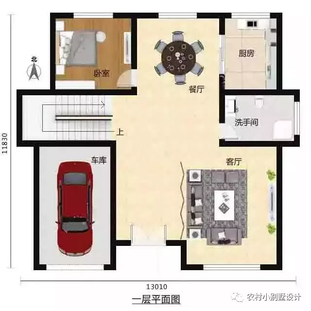 『』5套农村经典小户型设计，建起主体只需30万，你会盖哪栋？