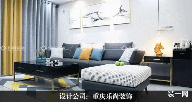 「」100m2现代简约风，全包造价12.5万，简约而不简单！