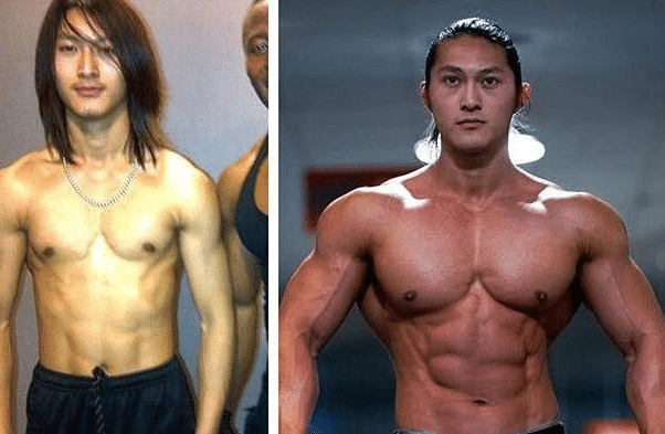 [健身]健身真的公平吗？瘦子与胖子同时健身1年，肌肉有什么差距？