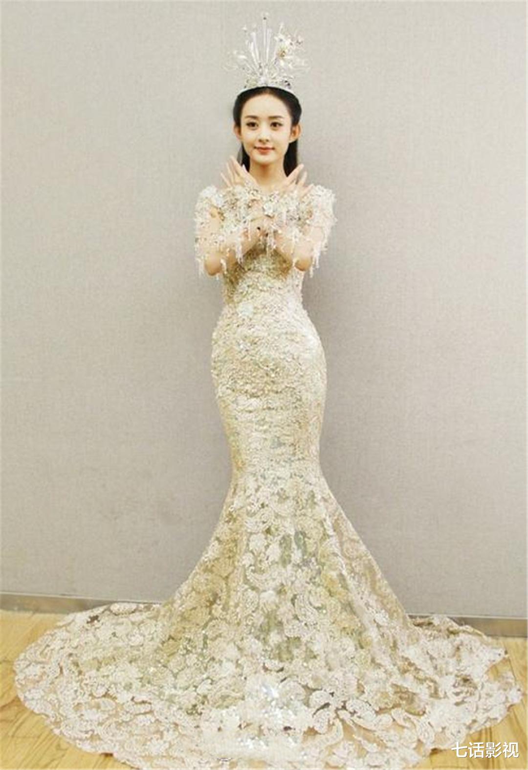 宋茜|越繁杂越难看，宋茜金鹰女神造型效果不佳，发光效果“杳无踪迹”