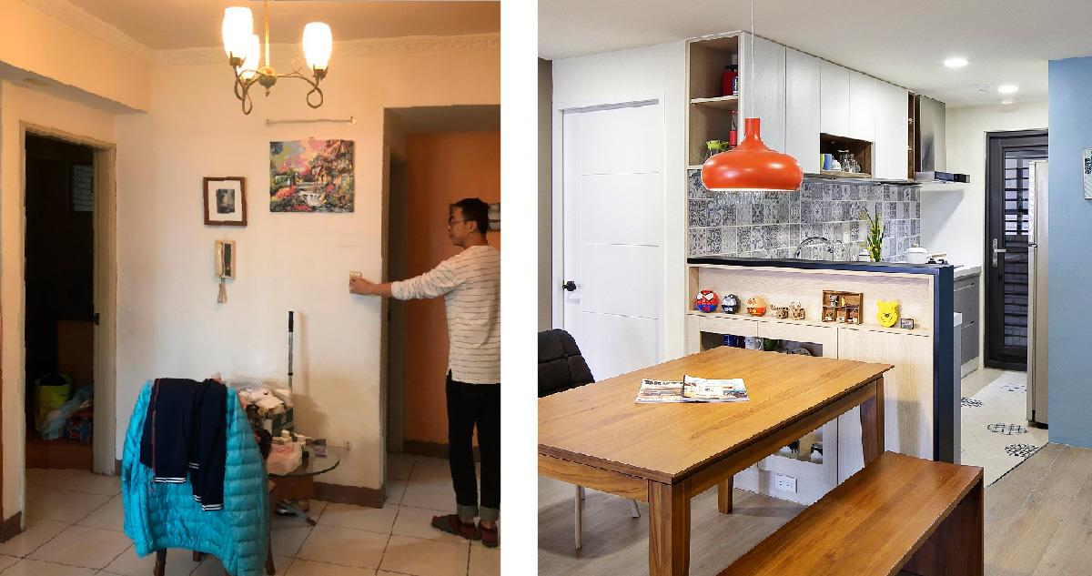 |她家的配色看起来也太干净了！120㎡，柜子和墙面简直是灵魂之笔！