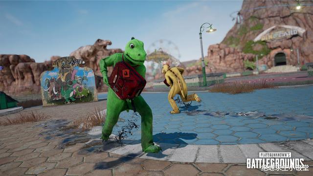 #吃鸡游戏#绝地求生机器人加入后 玩家人均十杀吃鸡 但也有被机器人淘汰的！