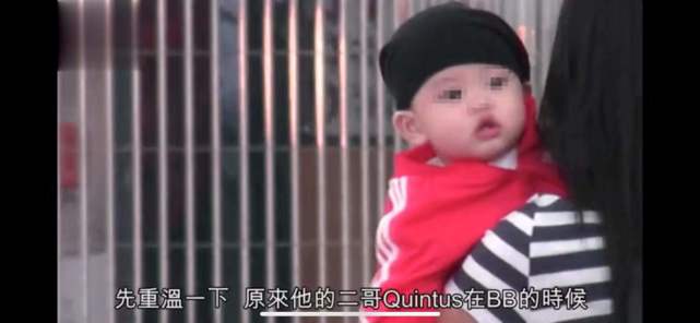 [张柏芝]张柏芝三儿子混血之谜解开，忘记打码首次曝光正面，眼大鼻高超像妈妈