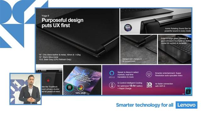 联想Yoga|联想 YOGA 9笔记本曝光 最高配4K屏