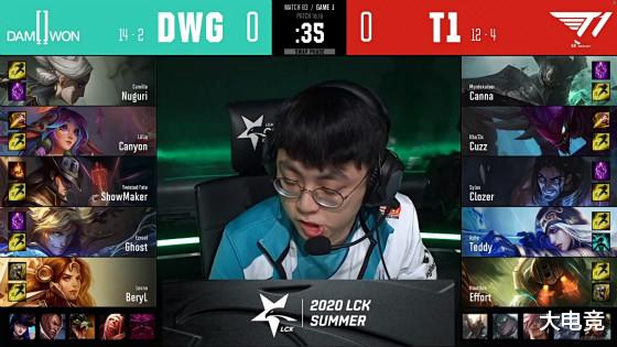 t1|LOL-LCK：吉格斯无脑清线争取发育，DWG2: 0横扫T1