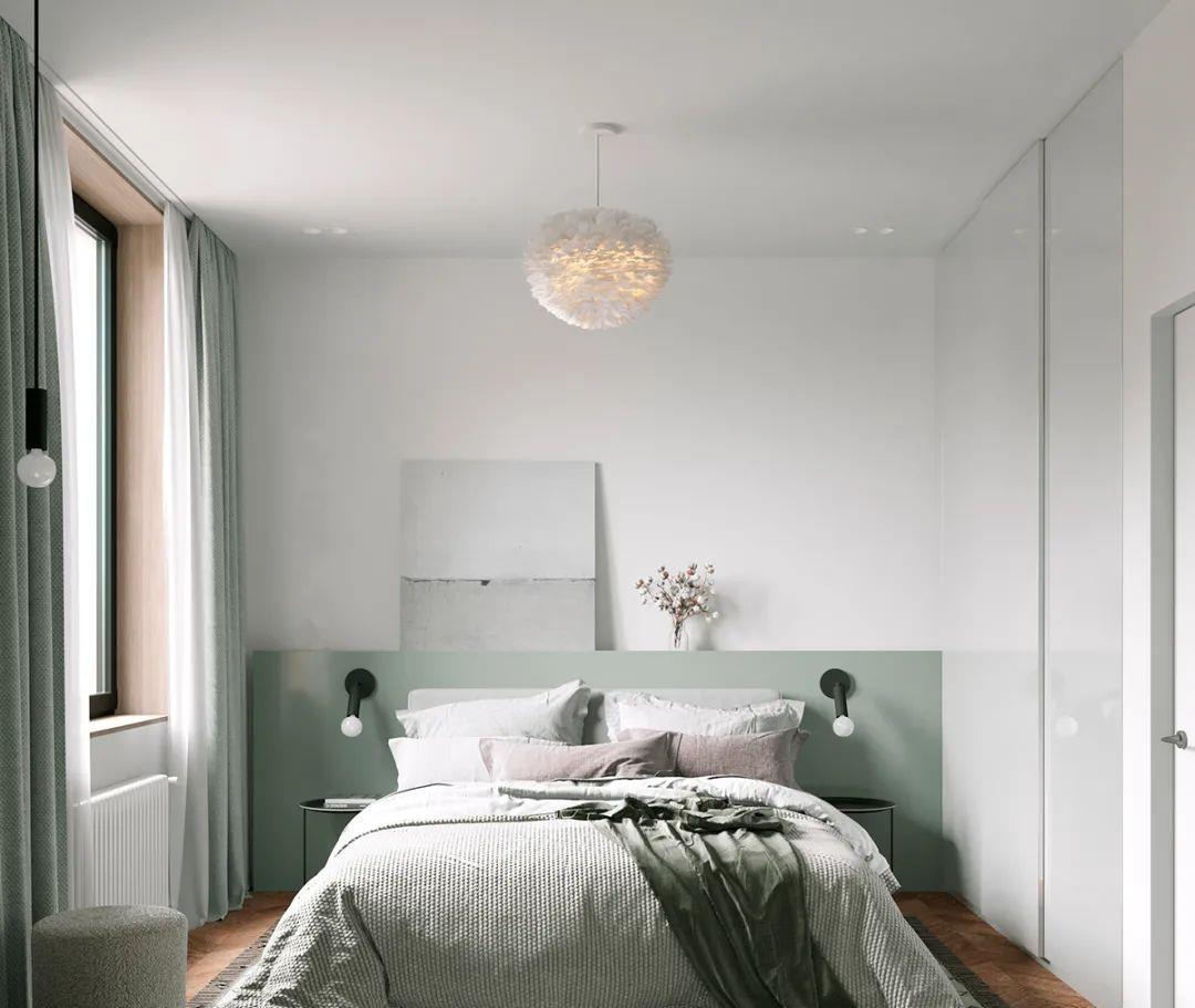 |配色和布局都无可挑剔，进门就让人神清气爽，小户型照着装准没错