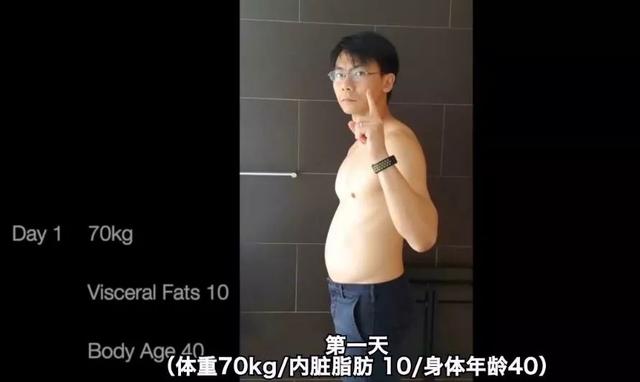 深蹲|男子挑战《一拳超人》训练法，坚持30天大肚腩变成搓衣板腹肌