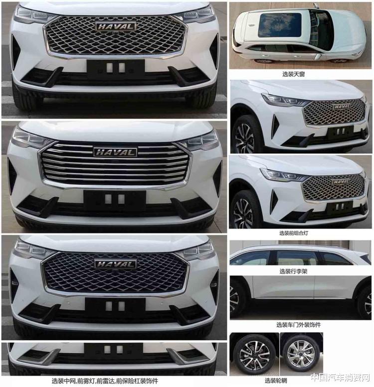 哈弗H6：长城掏出“压箱底” 哈弗H6换代后尺寸变大