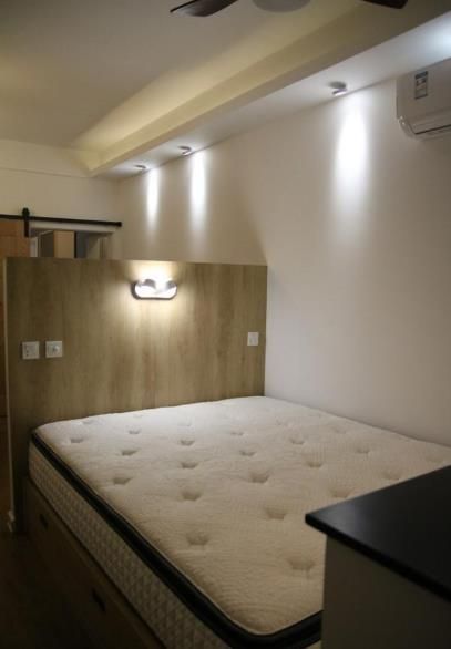 |晒晒70㎡二居室，客厅砌上半堵墙，硬生生改成三居室，太大胆了