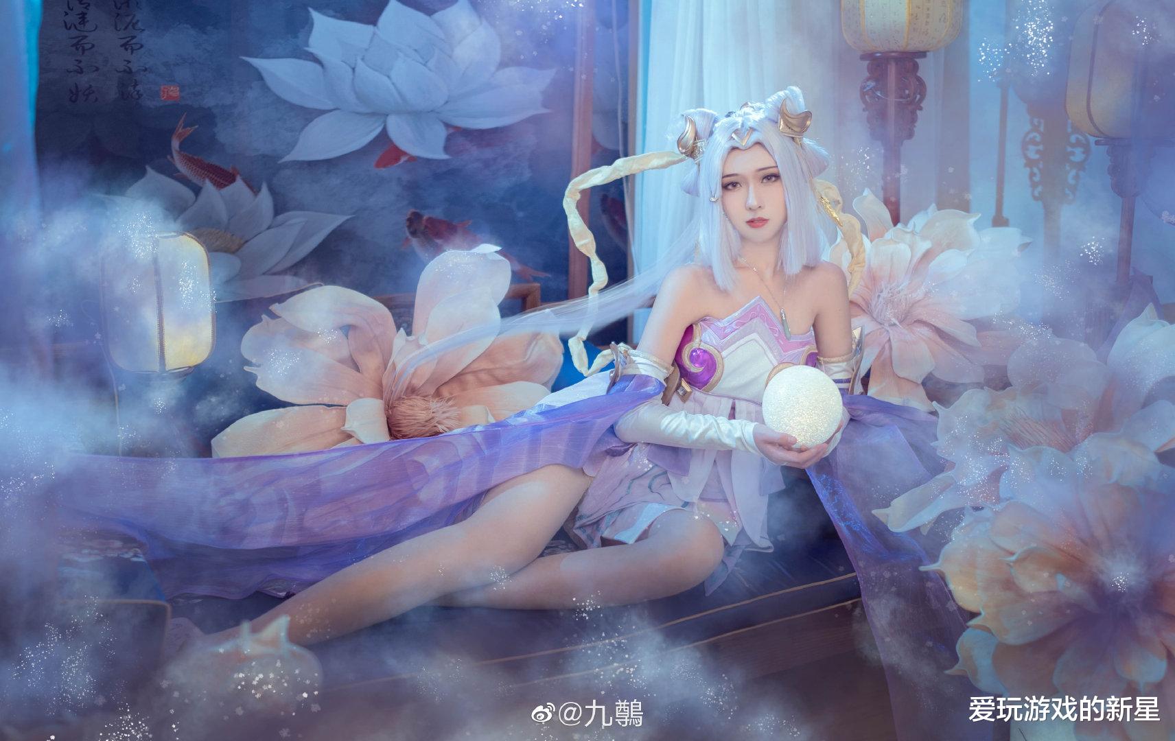王者荣耀|王者荣耀cosplay嫦娥，“夜晚的太阳，保护属于它的人”