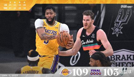 湖人隊(duì)|60+22+15！湖人最可怕的特質(zhì)出現(xiàn)了，馬刺5人上雙也得輸