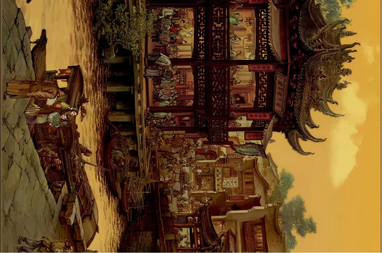 国际艺术大观 江南民国风情图，超级震撼！