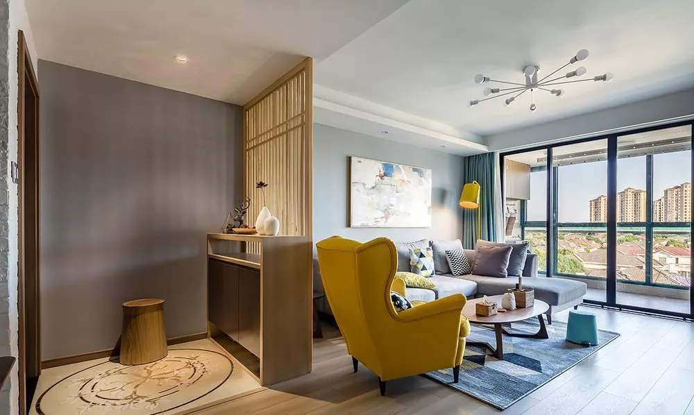 ##开门见厅没玄关？鞋柜这样设计就对了