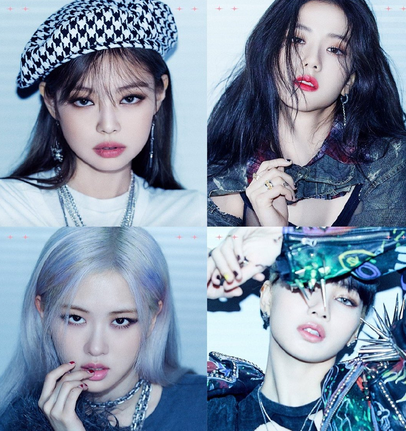 blackpink|blackpink新专主打歌海报公开，走病娇女孩风，队内CP已自动分好