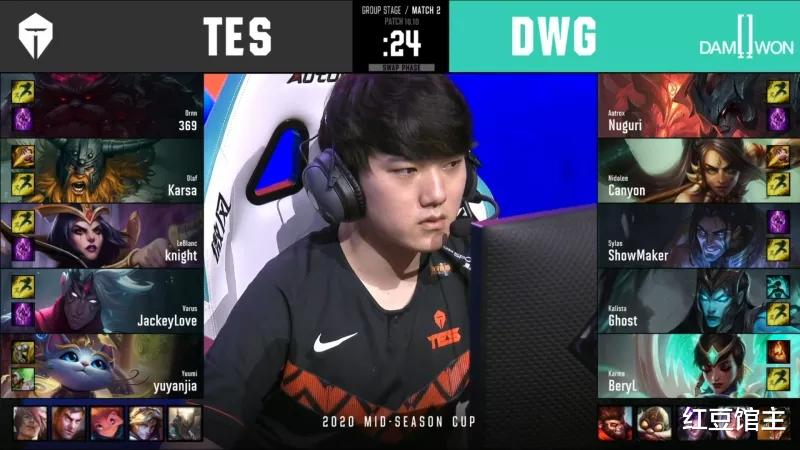 「tes战队」季中杯最秀操作诞生!Knight打破质疑拯救TES,JKL屡次暴毙却立功