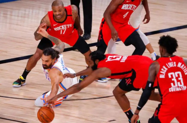 詹姆斯·哈登|威少不在，哈登低迷！德帅变阵成功，两战挖出宝藏男孩，半决赛静等湖人