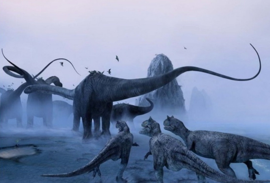 「恐龙」12米长的亚洲足迹被发现，什么生物能长这么大？科学家作出解答