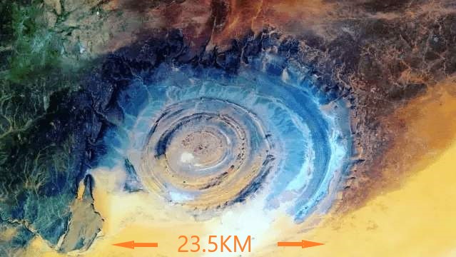 |一万年前的超级科技大国！撒哈拉之眼就是失落大陆—亚特兰蒂斯？