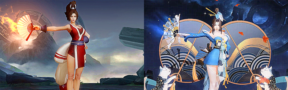 【不知火舞】不知火舞新皮肤要不要买?看到与原皮肤的对比,玩家心里有数了