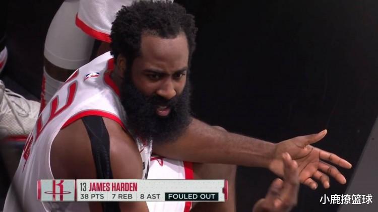詹姆斯·哈登|四巨头轰98+25+17造大逆转！保罗霸气怒吼，哈登38+7+8被打到离场