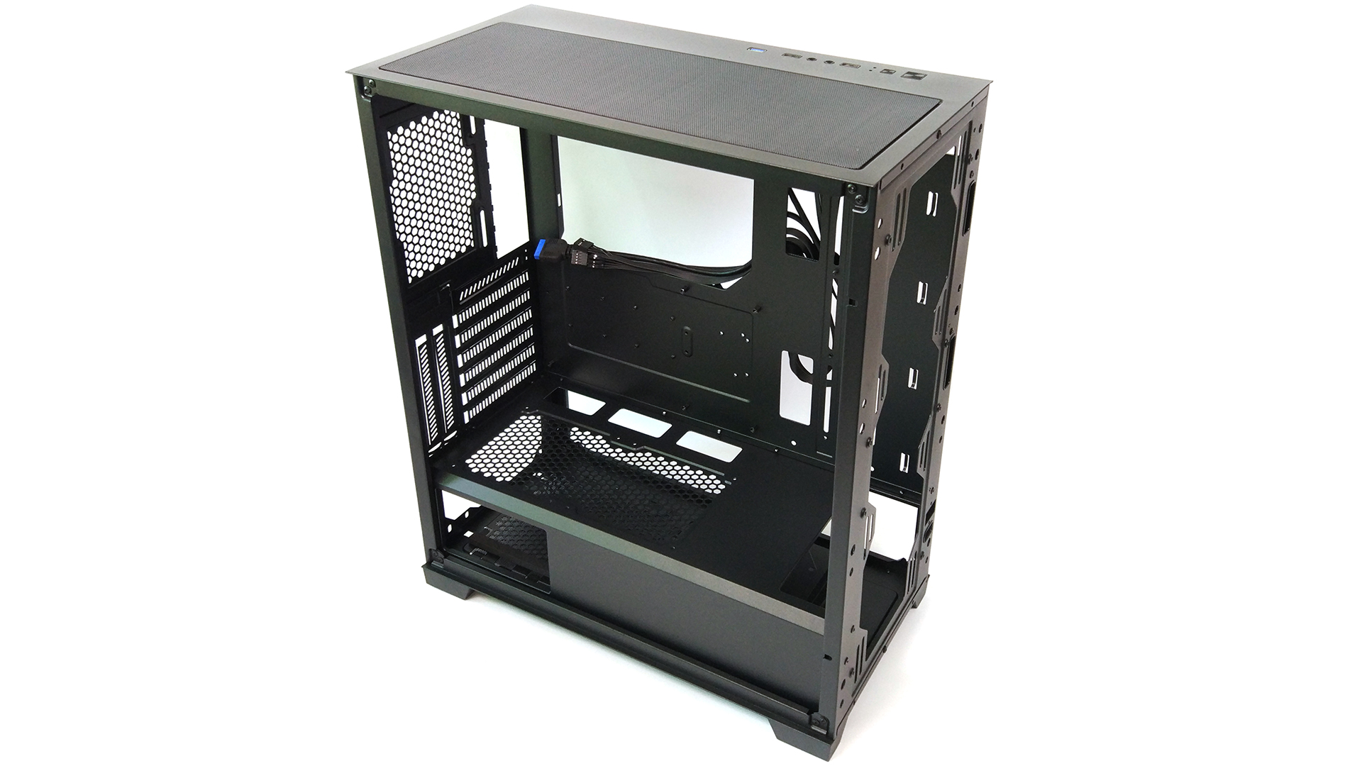 机箱|骨伽影武者X5中塔机箱：简约质朴容量大，可支持7+2拓展