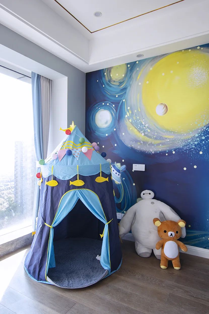 【】280㎡江景大户型，装成现代轻奢风，住如此大宅，人生无憾了！