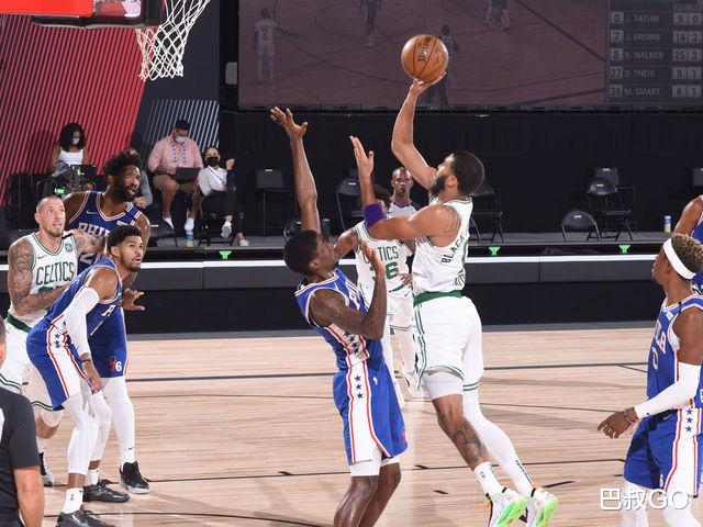 76人队|四星84+29!塔图姆拆散76人,恩比德掩面哭泣,巴特勒成最大赢家