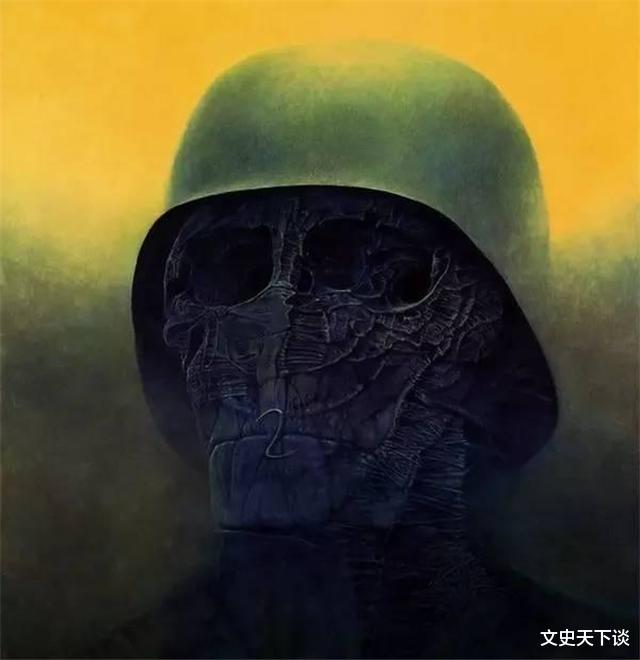 长江大桥|贝克辛斯基：因车祸心脏骤停15分钟，后来总画“死后的世界”