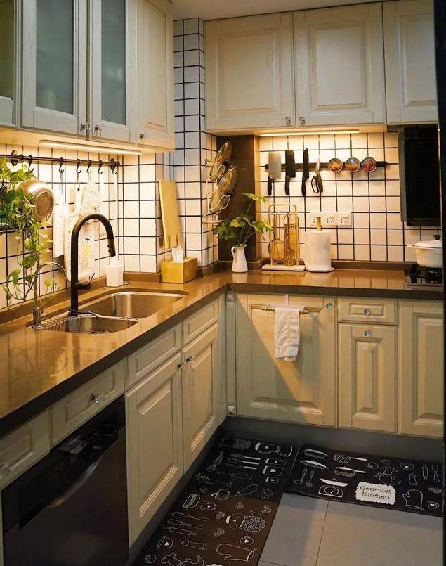 洗碗机|L型厨房通过这3点合理布局,让你下厨超高效,收纳更简单!