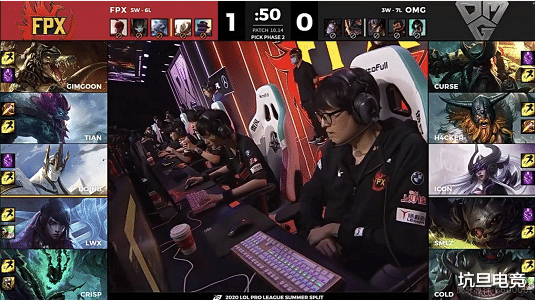 fpx战队|GimGoon登场，FPX结束连败，赛后贡子哥一系列举动感人
