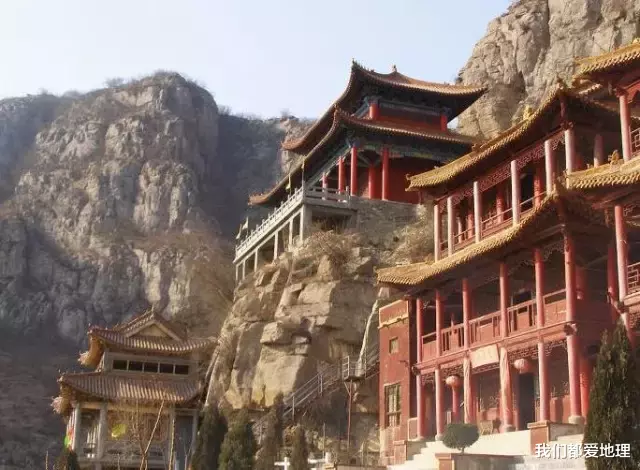 悬空寺▲中国十二座悬空寺
