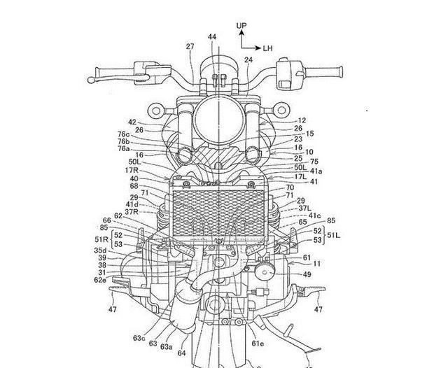 本田Rebel 1100專利設計圖曝光，傢族外觀、非雙動力、氣囊避震-圖5