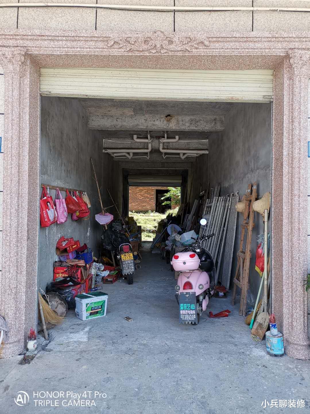 【】晒晒我的农村自建房，车库和老人房的设计很特别，估计你们没见过