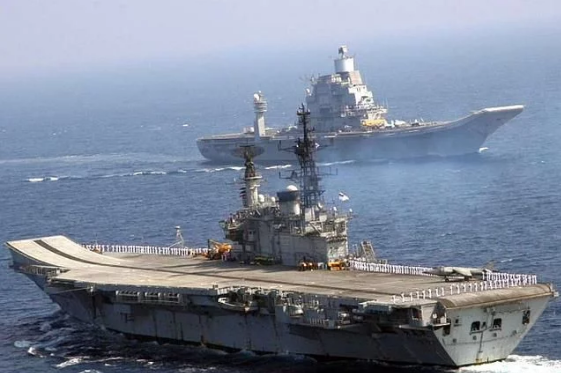 41國攜手支持印度，上百艘軍艦曾出警告對手，美俄罕見同時支持-圖3