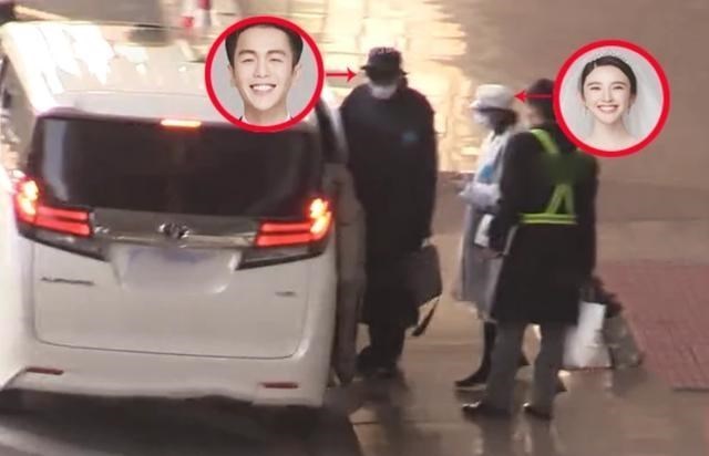 「唐艺昕」张若昀夫妇罕见现身，唐艺昕现身腹部凸起明显，疑进入生产倒计时