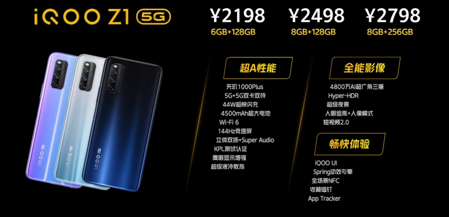 「荣耀x10」麒麟820+90Hz屏幕，荣耀X10正式发布，6+64GB售价为1899元！