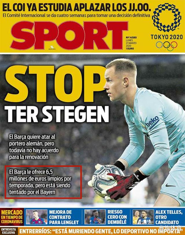 [巴塞罗那]650万年薪合适吗？梅西之外的另一大腿，眼睁睁看着新援拿40万周薪