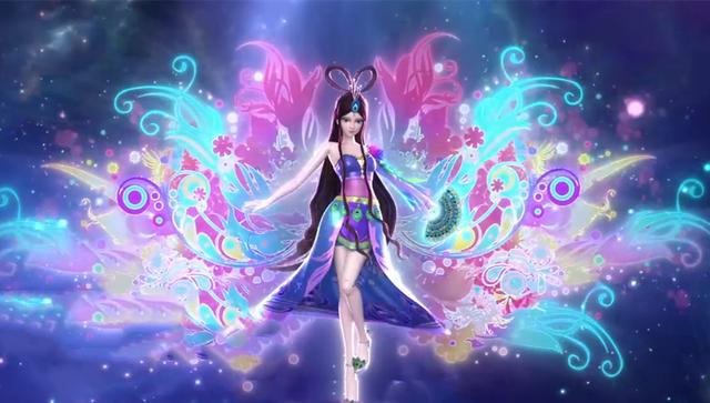 孔雀|叶罗丽第八季：孔雀的崭新造型罕见曝光，她真的是仙境最美女王