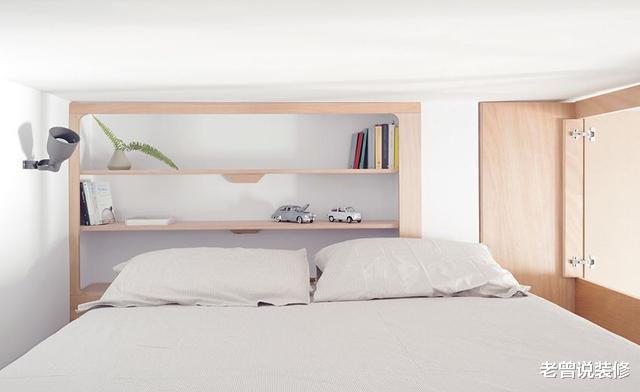 【】小户型空间不够用？照她家这么装，33㎡装成两间房，还有宽敞客厅