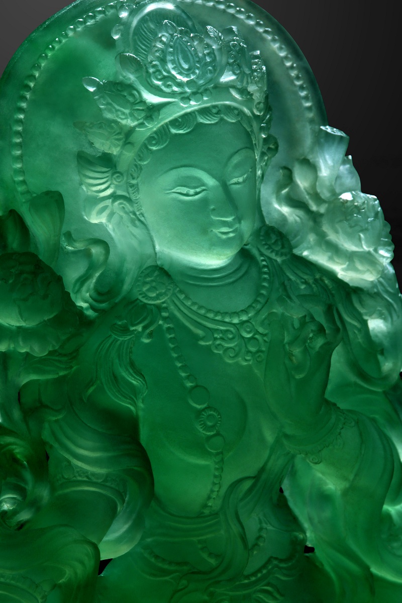 钱币|翡翠寄情——《绿度母》