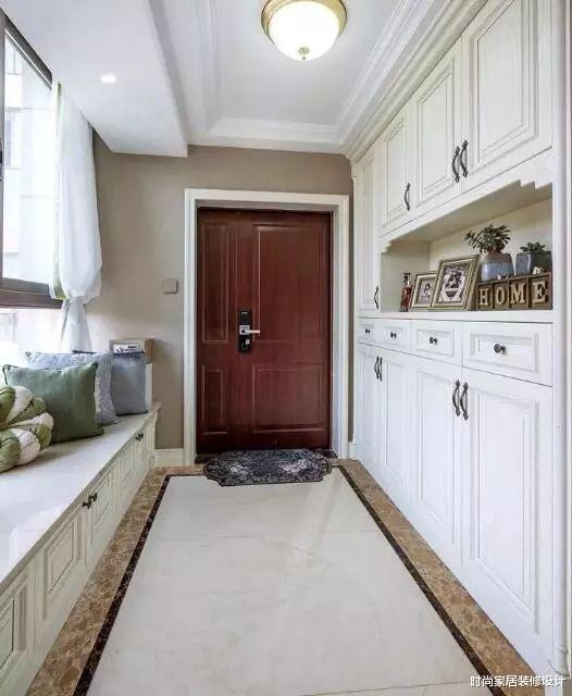 「」家里就一个玄关鞋柜，不会装别乱装，这样装既漂亮又实用！