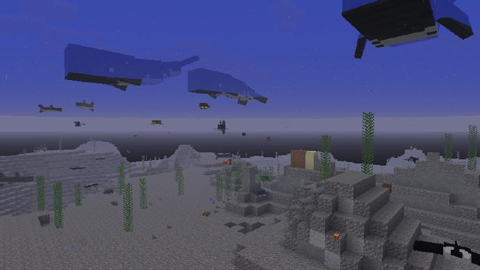 |我的世界：当水下世界变得丰富多彩，钓鱼不再无聊，海洋更有趣